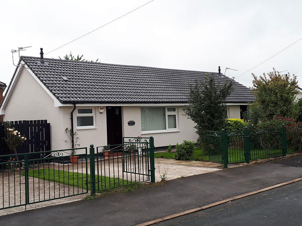 Wigan Council External Bungalow Refurbishment Connolly Ltd
