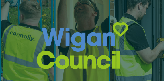Team Connolly keeps Wigan families smiling with renewed home maintenance partnership 