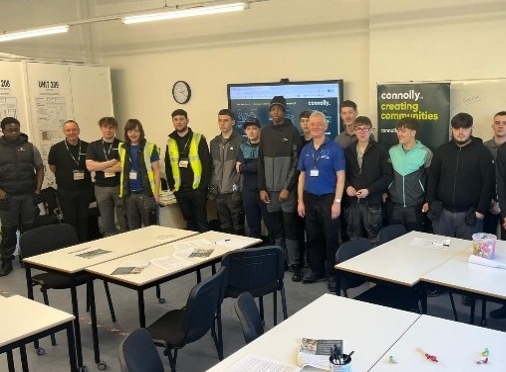 Industry insight day at Oldham College