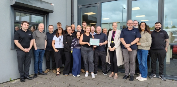 Celebrating our Patron Award for Wigan and Leigh Hospice 